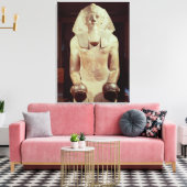 マケアハトシェプスト女王の像 キャンバスプリント (インサイチュ (リビング))