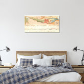 マケット地区総合地質図 キャンバスプリント (インサイチュ (寝室))