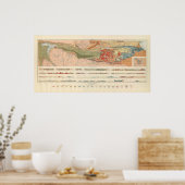 マケット地区総合地質図 ポスター (キッチン)