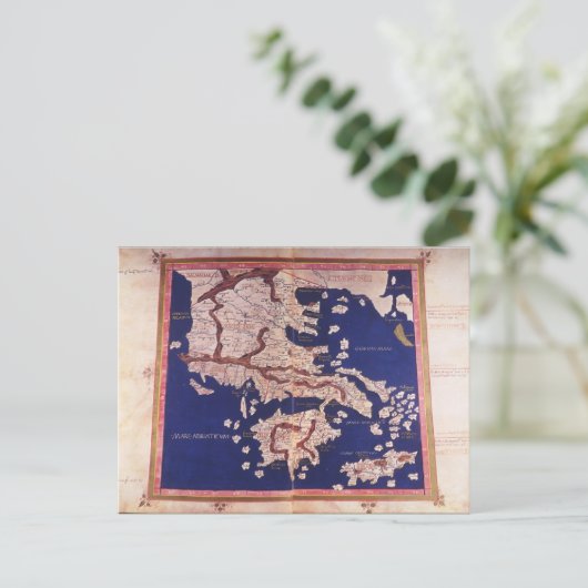 マケドニアとギリシャ ポストカード (スタンド正面)