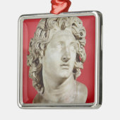 マケドニアのアレキサンダー大王王 メタルオーナメント (左)