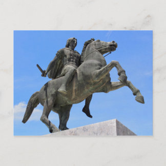 マケドニアのアレクサンドロス ポストカード