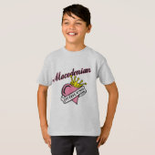 マケドニアのプリンセス Tシャツ (正面フル)