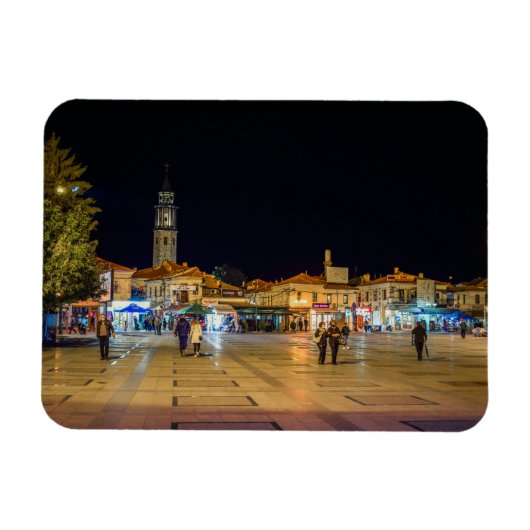 マケドニアの夜のプリープ マグネット (横)