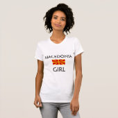 マケドニアの女の子 Tシャツ (正面フル)