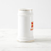 マケドニアの旗2 ビールジョッキ (中央)