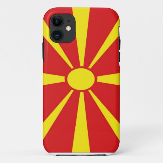マケドニアの旗 Case-Mate iPhoneケース (裏面)