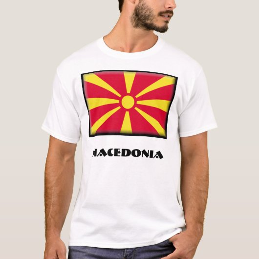 マケドニアのTシャツ Tシャツ (正面)