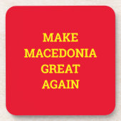 マケドニアを再素晴らし開する コースター (正面)