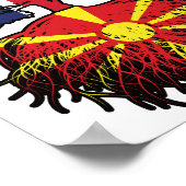 マケドニアイギリス統一された王国 ポスター (角)