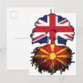 マケドニアイギリス統一された王国 ポストカード (正面/裏面)