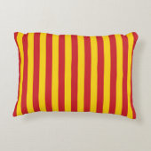 マケドニアベトストライプナム国旗の国(赤) p アクセントクッション (裏面)