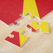 マケドニア国旗のジグソーパズル ジグソーパズル (側面)