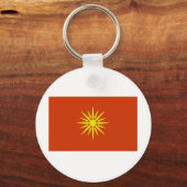 マケドニア国旗 キーホルダー (正面)