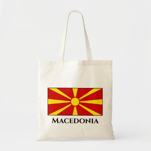 マケドニア国旗 トートバッグ (正面)