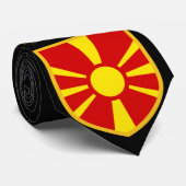 マケドニア国旗 ネクタイ (ロール)