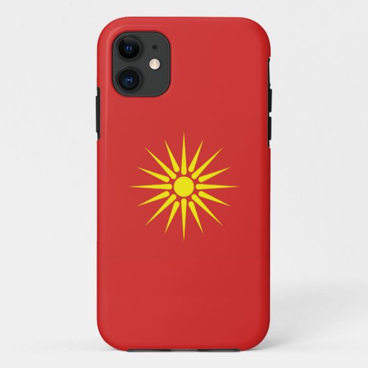 マケドニア国旗 Case-Mate iPhoneケース (裏面)