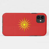 マケドニア国旗 Case-Mate iPhoneケース (裏面(横))