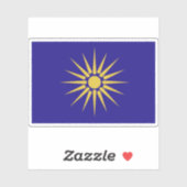 マケドニア帝国国旗 シール (シート)