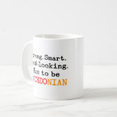 マケドニア強 コーヒーマグカップ (正面左)