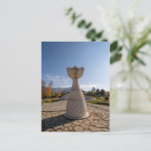 マケドニア未踏のプリレップ山 ポストカード (スタンド正面)