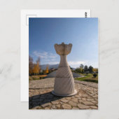 マケドニア未踏のプリレップ山 ポストカード (正面/裏面)