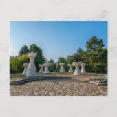 マケドニア未踏のプリレップ山 ポストカード (正面)