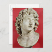 マケドニア素晴らし王アレキサンダー ポストカード (正面/裏面)