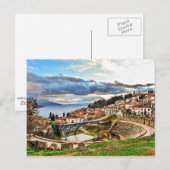 マケドニア・オウリド ポストカード (正面/裏面)