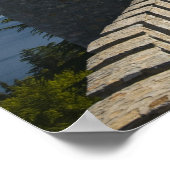 マケドニア、オフリド。カーサムオイル城 – 城2 ポスター (角)