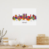 マケドニア・スカイライン・スコピエ共和国 ポスター (キッチン)