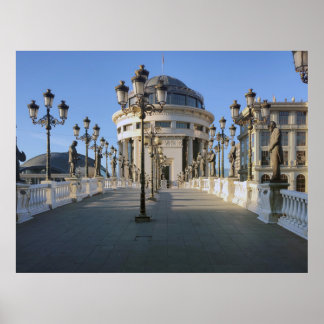 マケドニア，スコピエ ポスター