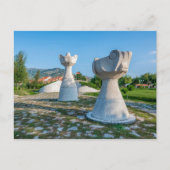 マケドニア・ポストカードの未破、プリレップのマウンド ポストカード (正面)