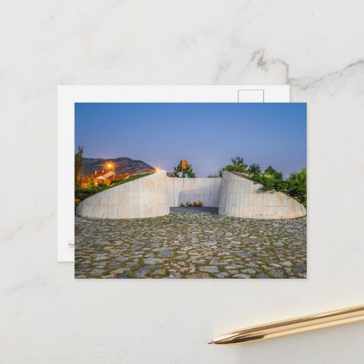 マケドニア・ポストカードの未破、プリレップのマウンド ポストカード (正面/裏面インサイチュ)