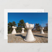 マケドニア・ポストカードの未破、プリレップのマウンド ポストカード (正面/裏面)