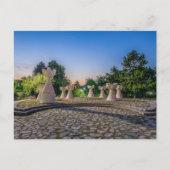 マケドニア・ポストカードの未破、プリレップのマウンド ポストカード (正面)