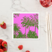 マケナビーチハワイアンスキッチリーパームズ スタンダードカクテルナプキン (インサイチュ)