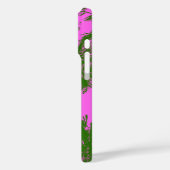 マケナビーチハワイアンスケッチーパームスマゼンタ Case-Mate iPhoneケース (裏面 / 左)