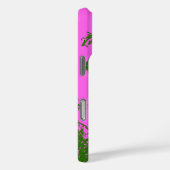 マケナビーチハワイアンスケッチーパームスマゼンタ Case-Mate iPhoneケース (裏面 / 右)