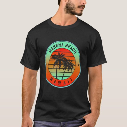 マケナビーチハワイ Tシャツ (正面)