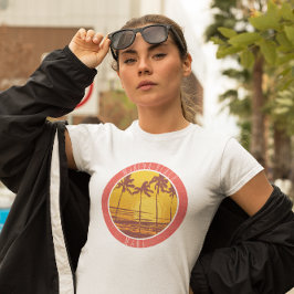 マケナビーチ マウイ島 ビンテージ ビーチ 日の出 サーフィン Tシャツ