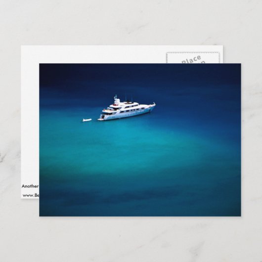 マゲンズベイ、セントトーマス島、米領バージン諸島の船 ポストカード (正面/裏面)