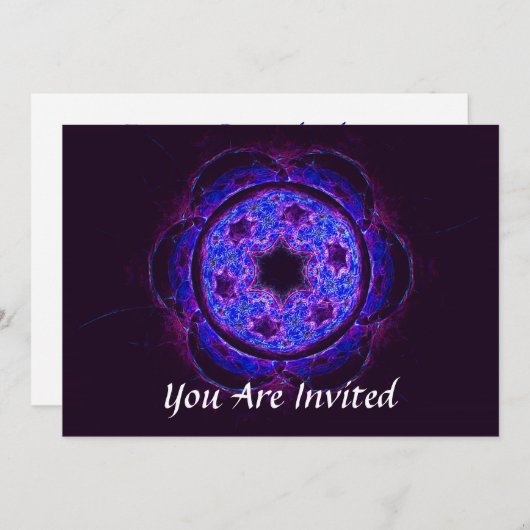 マゲンダビッドアレフ 招待状 (正面/裏面)