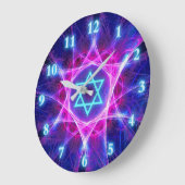 マゲンベットフラクタル ラージ壁時計 (傾斜)