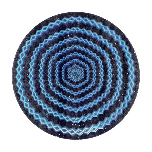 マゲン・ダビデとダイヤモンド カッティングボード (正面)