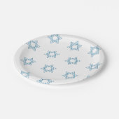 マゲン・デイビッド ペーパープレート (アングル)