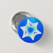 マゲン・ラヴァン（ホワイトスター） 缶バッジ (正面&裏面)