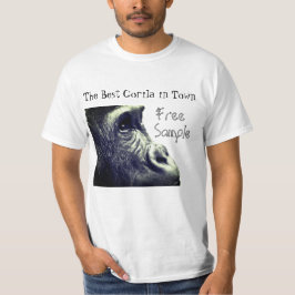 マコおもしろいゴリラユーモアのあるモンキー Tシャツ