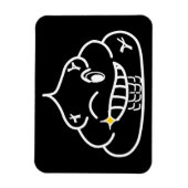マコウンチ – ブロッチュザプー マグネット (縦)