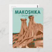 マコシカ州パークモンタナヴィンテージ ポストカード (正面/裏面)